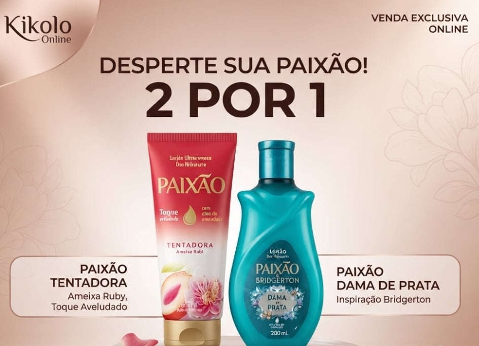 Kit Creme Paixão- Leve os 2 cremes 