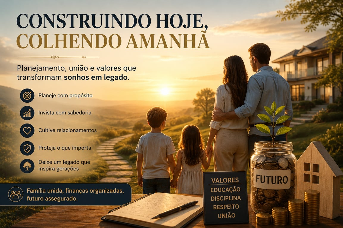 Família Financeira: O Caminho para um Lar Próspero e um Futuro Seguro