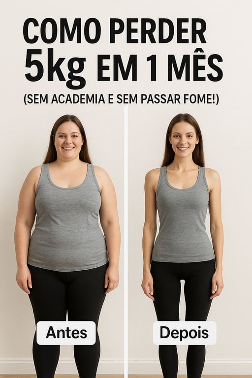 Como perder 5kg em 30 dias 