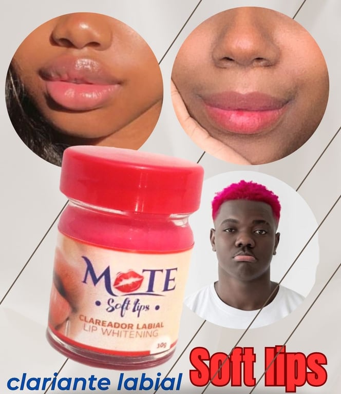 Lip clariante dos lábios 
