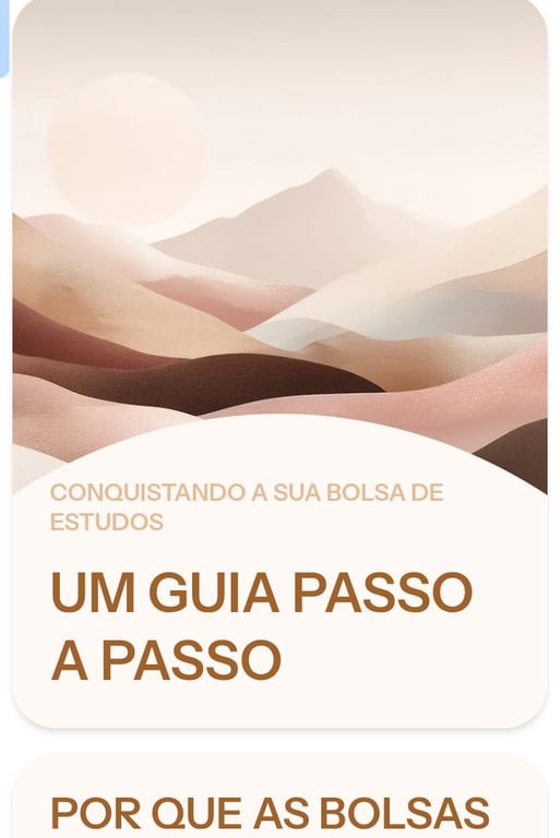 Guia de passo a passo para fazer uma inscrição para bolsas de estudo 