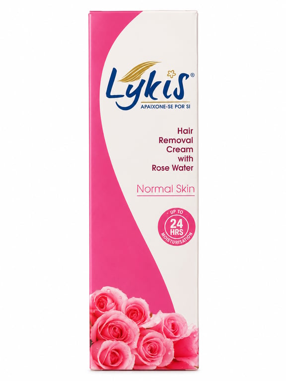 Creme depilatório com água de rosas 
