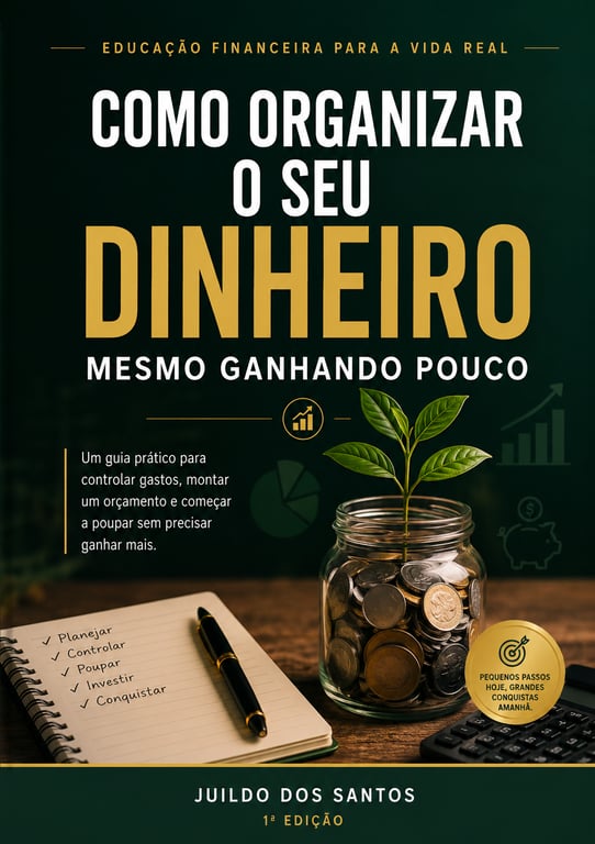 Como Organizar o Seu Dinheiro Mesmo Ganhando Pouco