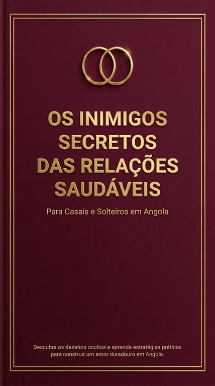 ANTES DE DIZER SIM: DESCOBRE OS INIMIGOS SECRETOS DA TUA RELAÇÃO