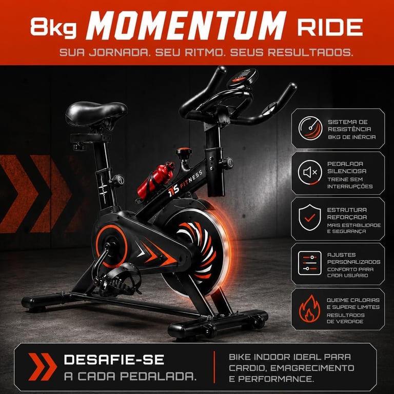 Bicicleta ergométrica fitness KKV 2.0