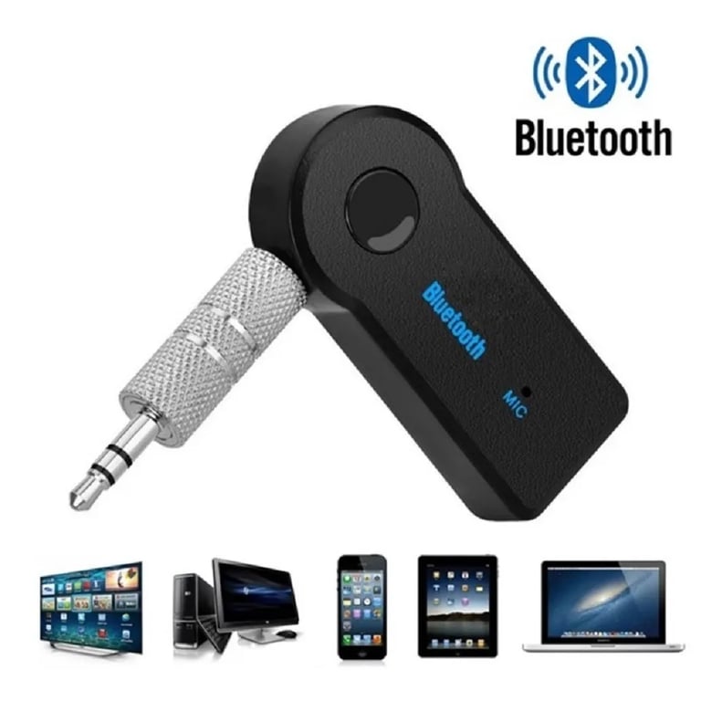 Receptor Áudio Div Bluetooth com Adaptador Aux
