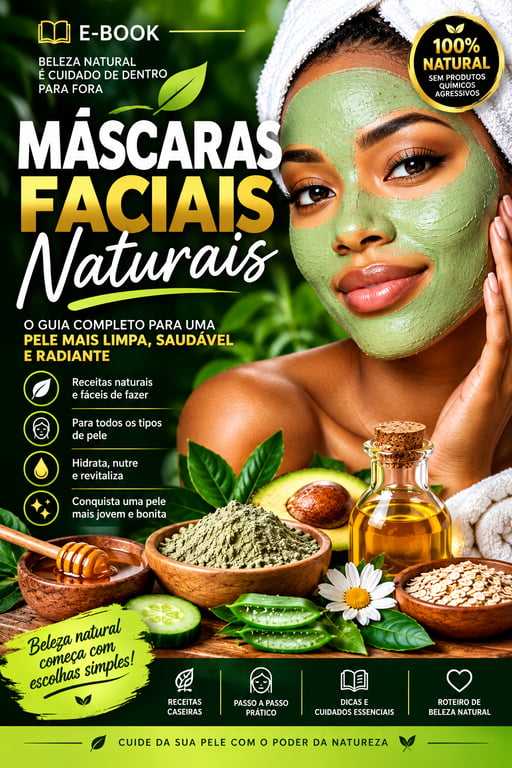 Máscaras Faciais Naturais