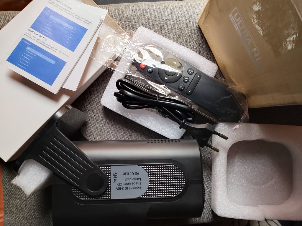 Smart projetor Hy320 mini