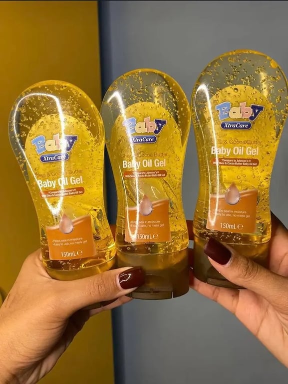 baby oil gel 