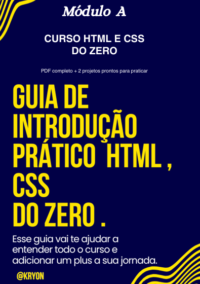 Módulo A — Curso HTML e CSS do Zero