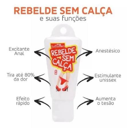 Rebelde sem Calça (Gel Umectante)