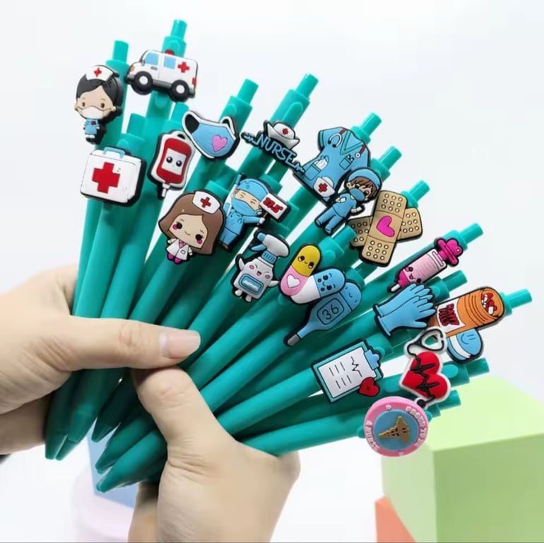 Canetas para médicos e enfermeiros