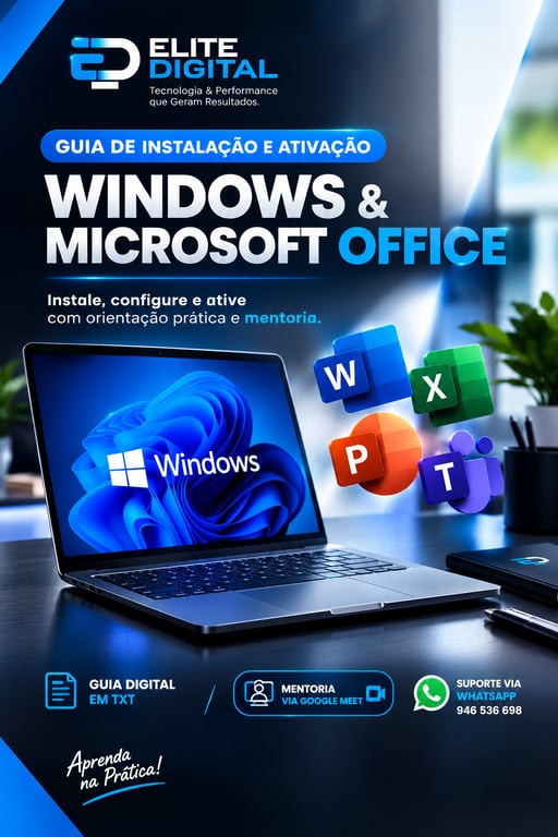 Ativador de Windows & Pacote Office (Todas Versões)