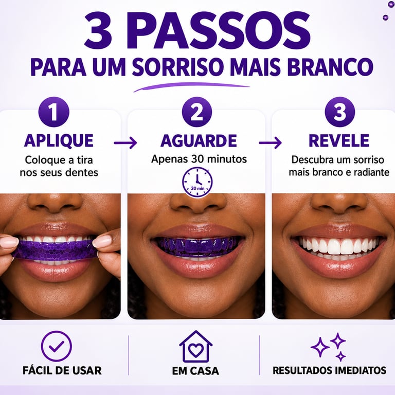 FITAS CLAREADOR DENTAL INSTANTÂNEA