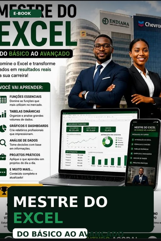 Fascículo de Excel Avançado — Manual Prático e Exercícios Resolvidos (PDF)