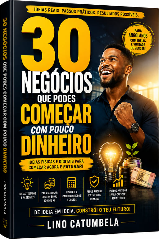 30 negócios que podes começar com pouco dinheiro 