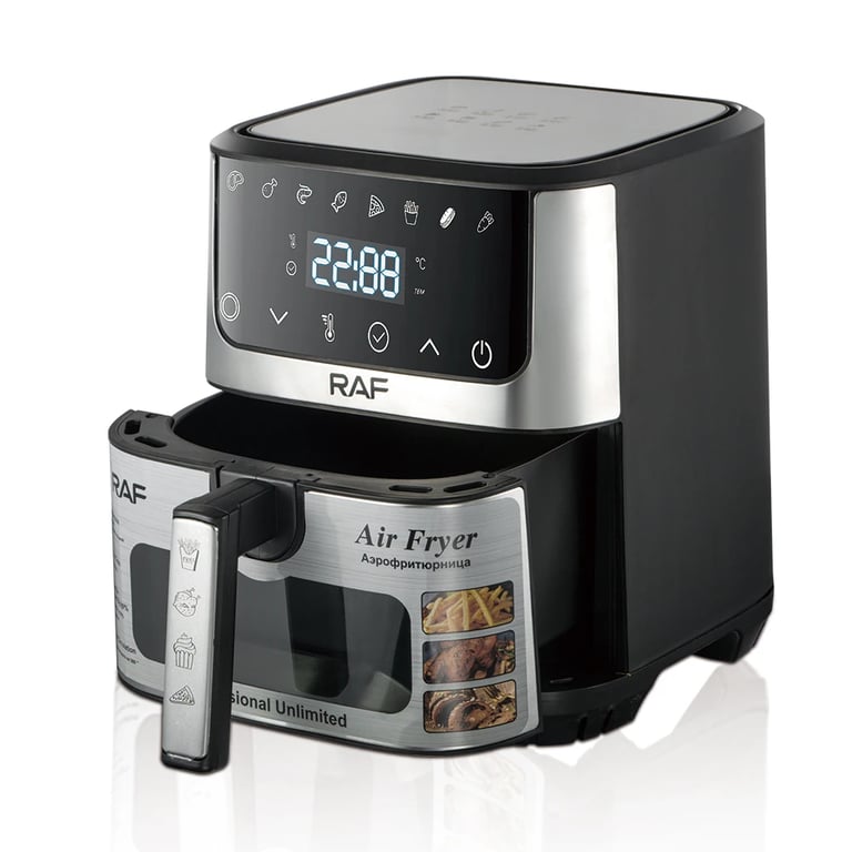 Fritadeira a ar (Air Fryer) 1600W 6.5L .