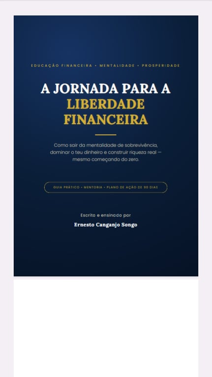A JORNADA PARA A LIBERDADE FINANCEIRA 