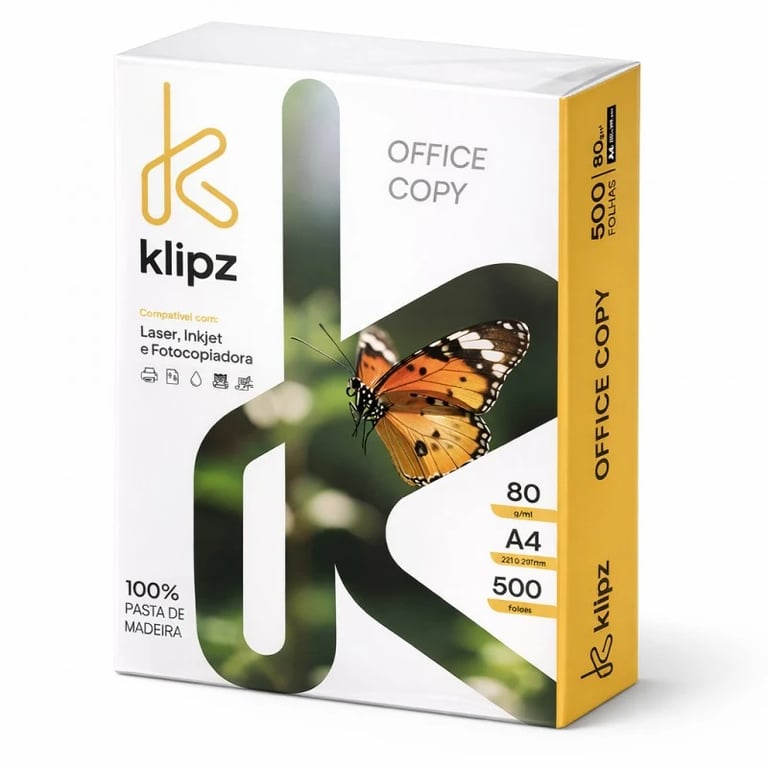 Fotocopiadora A4 KLIPZ, 80g/m2