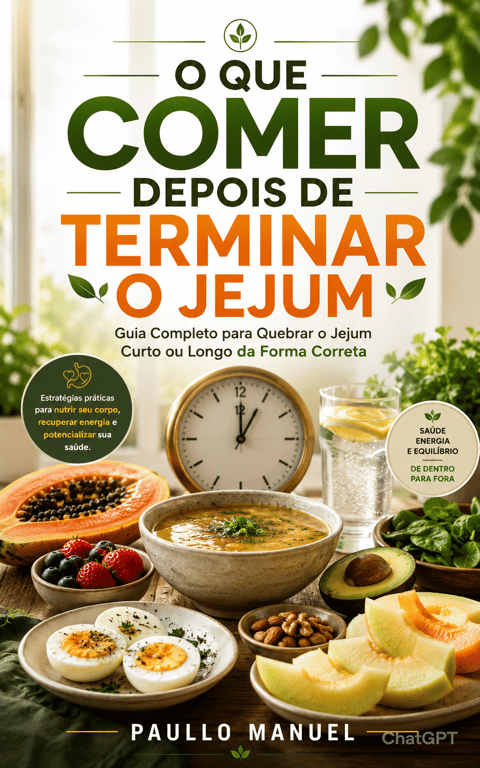 E-BOOK: O QUE COMER DEPOIS DE TERMINAR O JEJUM 