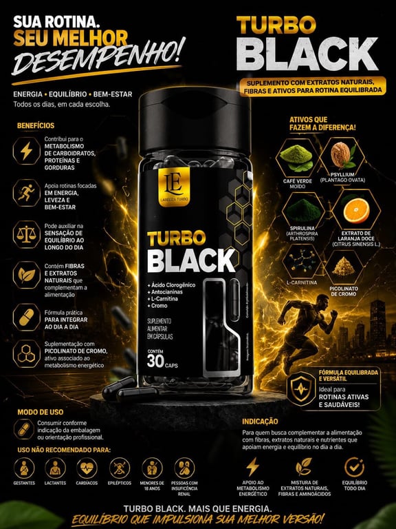 Turbo Black Suplementos