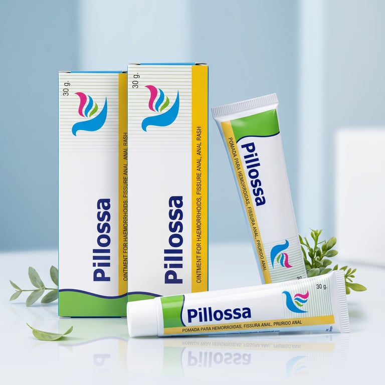 Pomada Pillossa 30 g — Cuidado da Região Anal