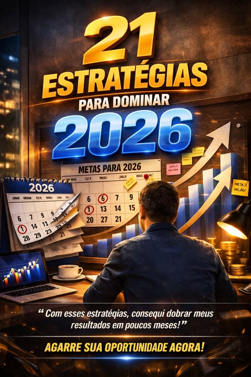 21 Estratégias de Produtividade para Dominar 2026 e Multiplicar Seus Resultados