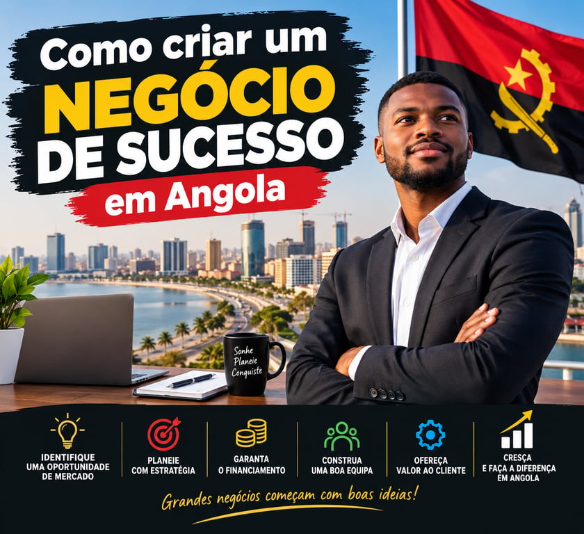 Como Criar um Negócio de Sucesso em Angola — Guia Prático para Empreendedores
