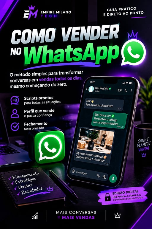 Como vender  no WhatsApp 