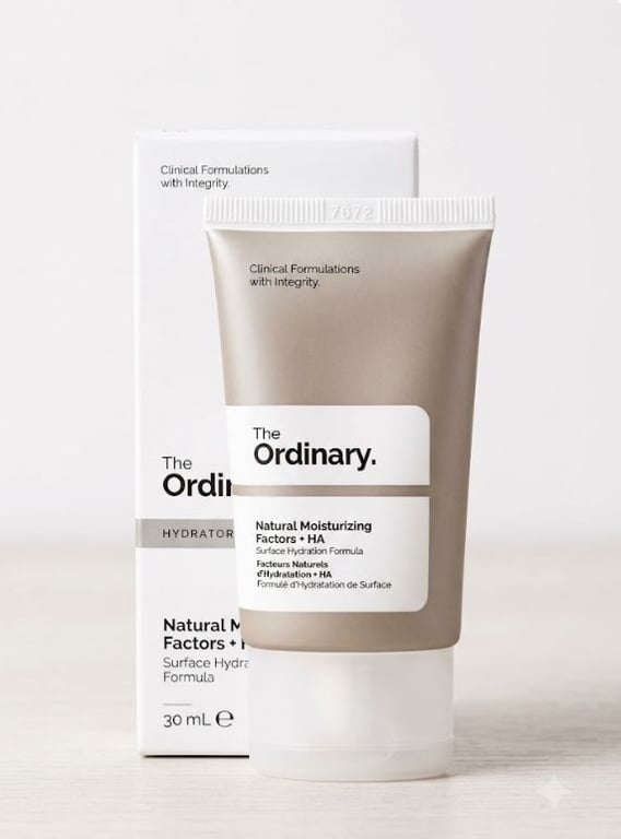 THE ORDINARY NATURAL MOINSTURIZING FACTORES + HA