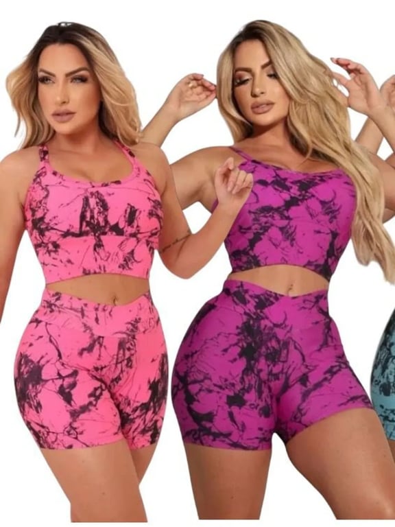 Conjunto feminino para treino