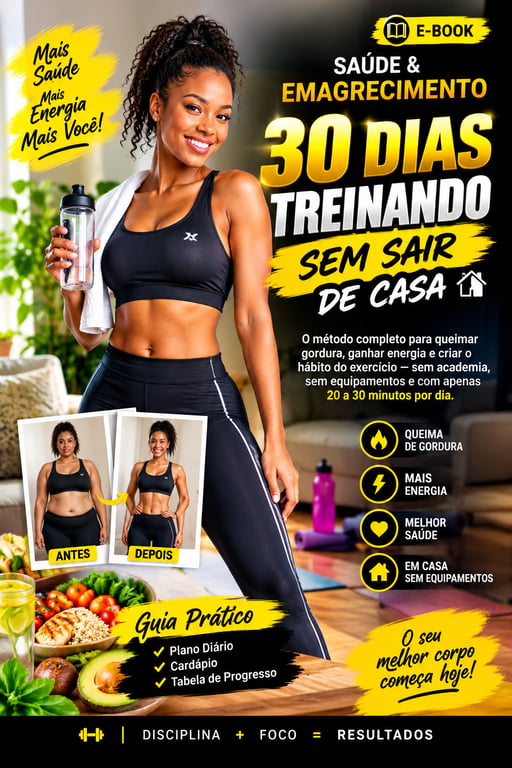 30 dias Treinando sem sair de casa 