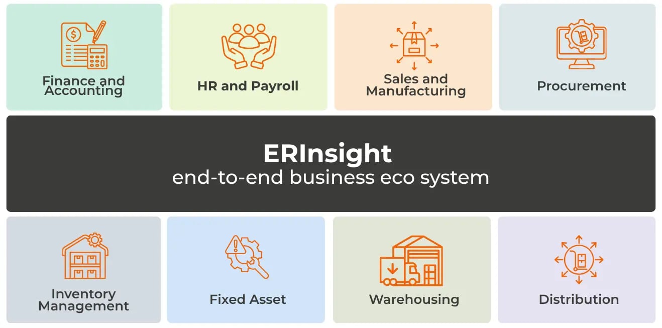 "ERInsight ERP dashboard - cloud-based business management software Pakistan