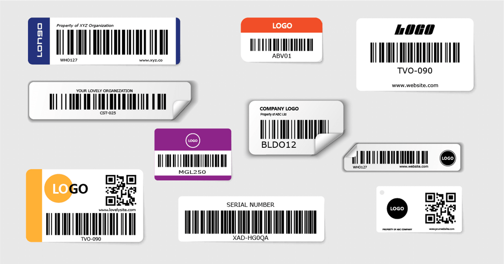 Custom Asset Tag Designs