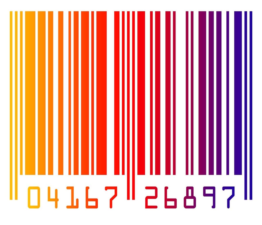 colorful barcode - Proof of barcode legitimacy
