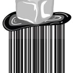 Ice cube barcode