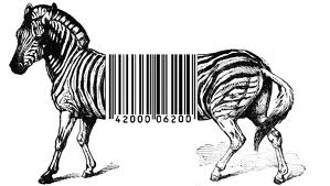 Stretch Zebra barcode