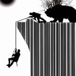 Abseiling Cliff barcode