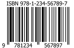 ISBN Standard Barcode