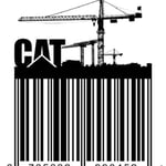 Construction skyline barcode