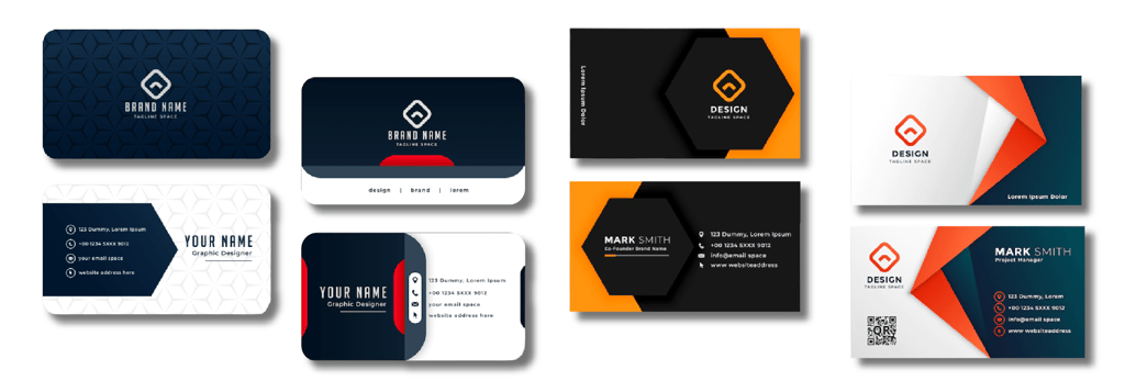 visiting card design services