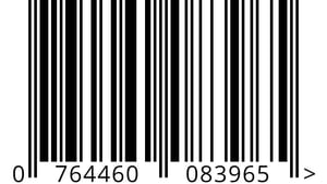 Ean-13 sample barcode image