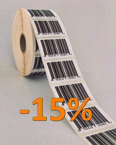 Roll of EAN labels+sleva15
