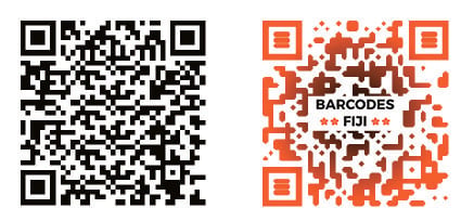 QR codes - Bula! Barcodes Fiji