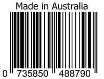 Made in Australia Barcode