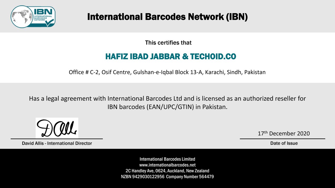 agency certificate Barcodes Pakistan updated 2023 page 0001