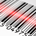 barcode being scanned