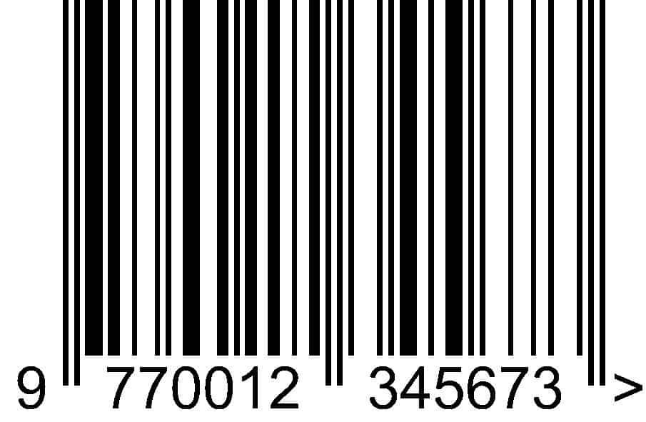 ISSN-Sample-Barcode ISSN Sample Barcode