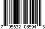 UPC A barcode image