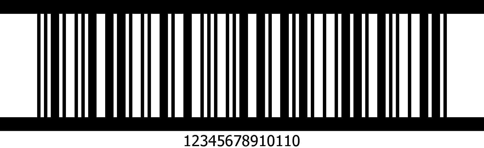 ITF-14 Standard Barcode